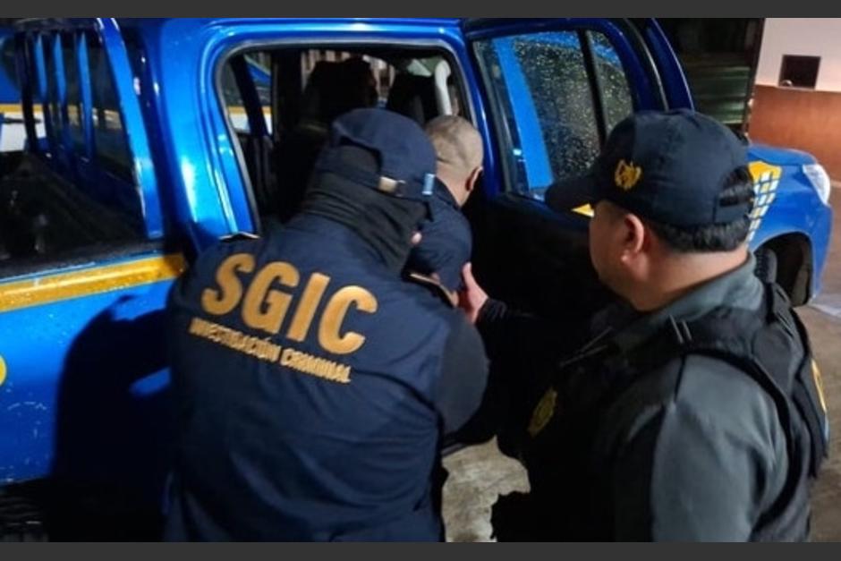 El señalado tenía orden de captura en su país. (Foto: PNC)