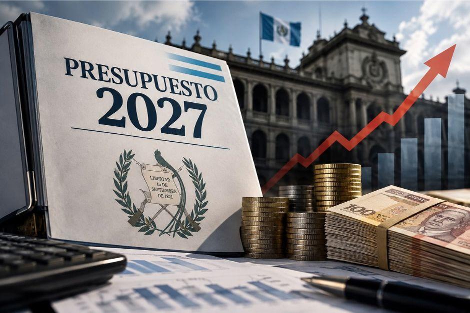 El proyecto de Presupuesto 2027 asciende a Q192,045 millones. Y la cuarta parte será financiada con deuda. (Foto ilustrativa: Soy502)