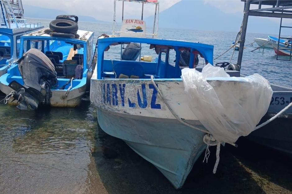 Elementos del Ejército de Guatemala lo interceptaron y posteriormente lo entregaron a policías en Panajachel, Sololá. (Foto: PNC)
