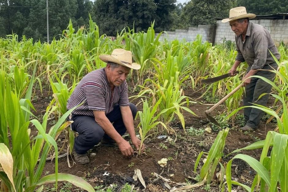 La sequedad del suelo impidió que pudiera absorber los fertilizantes en su momento. (Foto: Carlos Sotz)