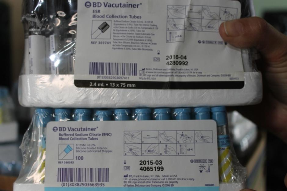 La PDH inspeccionó los insumos que fueron llegando de las donaciones. (Foto: PDH)