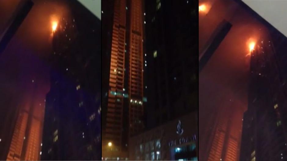 The Torch es uno de los edificios más grandes de Dubai. (Foto YouTube) 