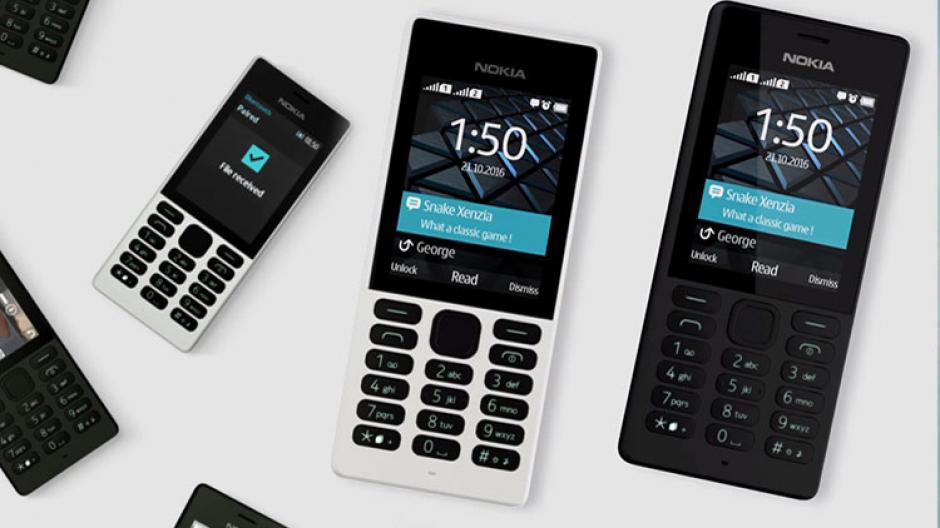 Estos son los Nokia 150 y Nokia 150 Dual SIM. (Foto: Nokia) 
