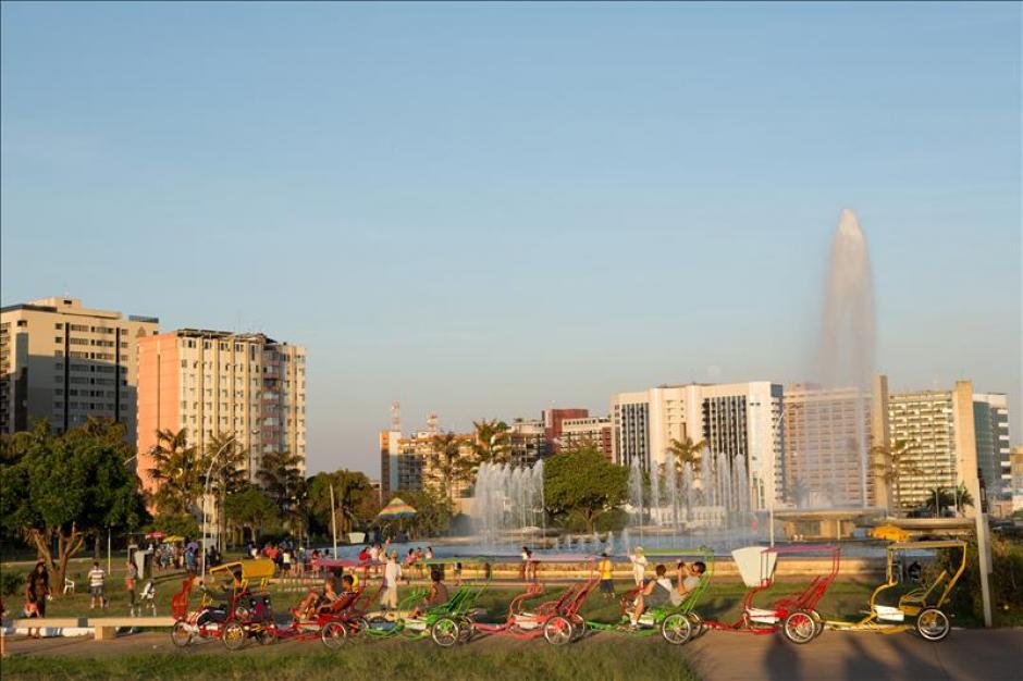 Imagen cotidiana de la moderna ciudad de Brasilia. (Foto: EFE)