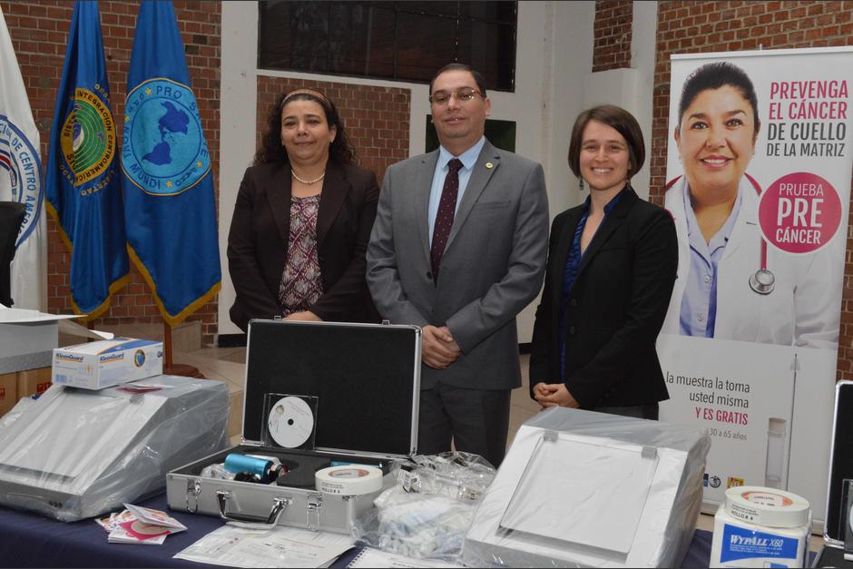 El equipo y las pruebas fueron donadas por la cooperación internacional. (Foto Mspas)