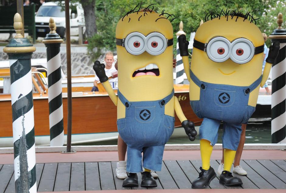 Imagen de algunos de los personajes de la película "Mi Villano Favorito" conocidos como minion. (Foto: EFE/Archivo)