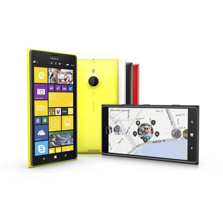 El nuevo teléfono inteligente de Nokia, el Lumia 1520, con una pantalla de 6 pulgadas. (EFE)
