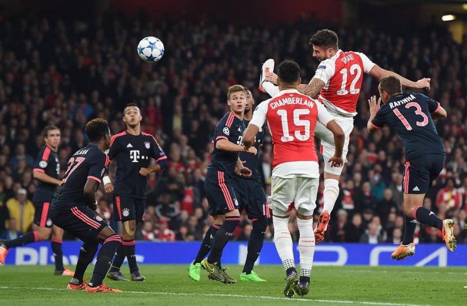 El Bayern cayó en Inglaterra y vio como se le escapó su seguidilla de partidos invicto. (Foto: EFE)