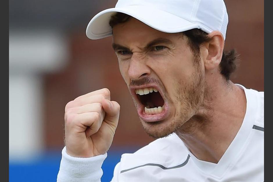 El tenista británico, Andy Murray, se impone en el torneo Queen's. (Foto: EFE)