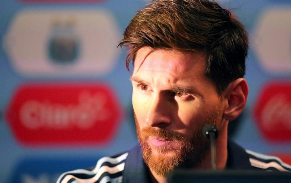 Messi no se ha pronunciado sobre su renuncia. (Foto: EFE)