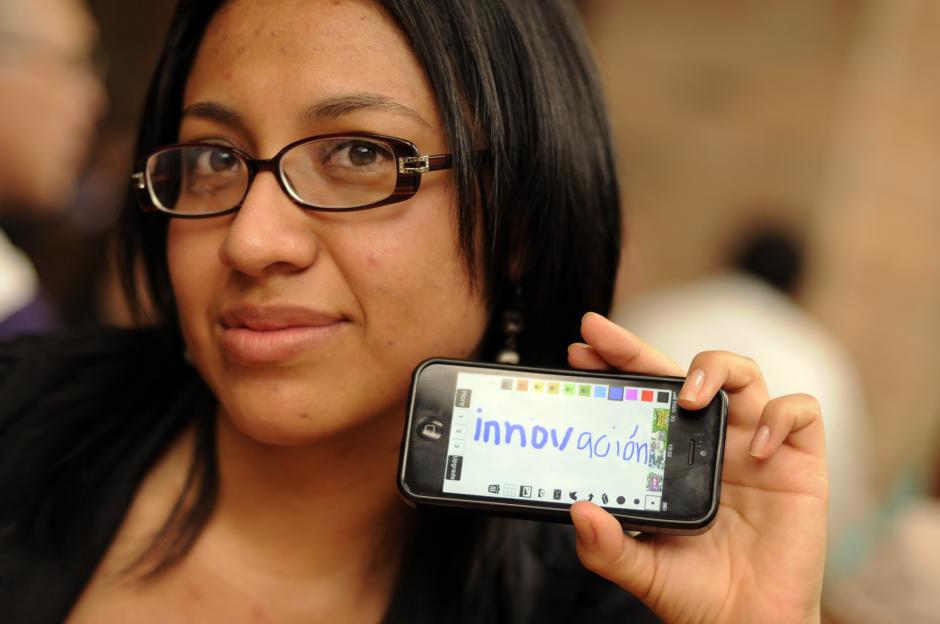 Maddelyn Perén, estudiante de tercer año de Ingeniería en Sistemas de la Universidad de San Carlos, lideró el proyecto Blueswitch.