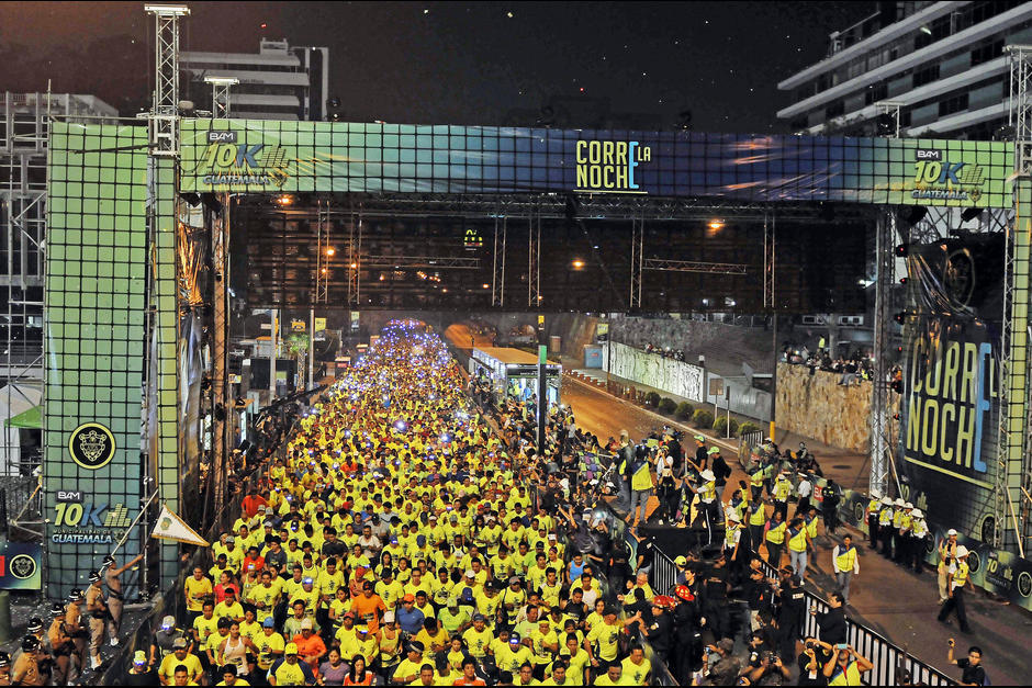 Todo listo para las inscripciones de los 10K de la ciudad de Guatemala. (Foto: Soy502)