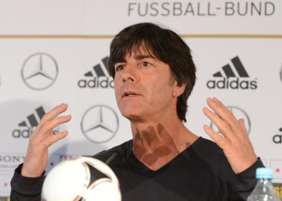 El seleccionador alemán Joachim Löw sueña con llegar al final del Mundial de Brasil y vencer a Italia. (Foto: AFP)