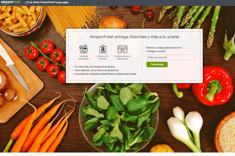 La tienda virtual amazon Fresh ya funciona en Seattle. (Foto: Sitio Amazon Fresh)