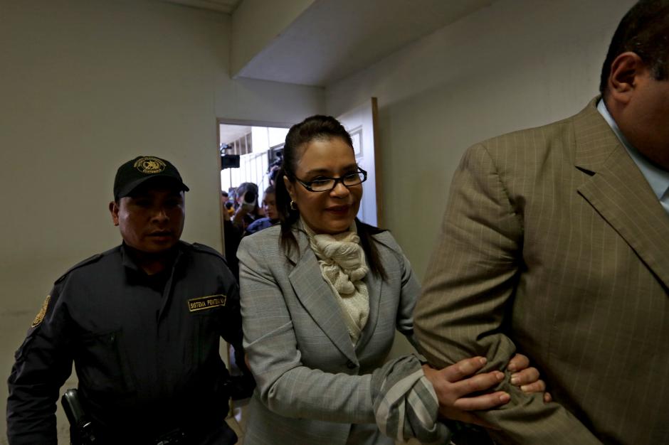 Baldetti es señalada de asociación ilícita, fraude y tráfico de influencias por el caso Lago de Amatitlán. (Foto: EFE)