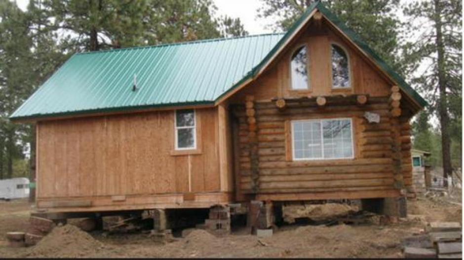 Esta es la imagen de la casa que fue robada en Oregon. (Foto: @AlvinMunny)