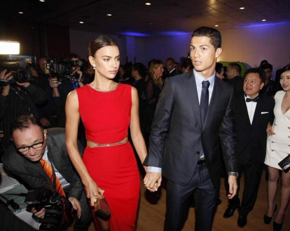 Ruptura entre Cristiano Ronaldo e Irina Shayk habrían terminado su relación.