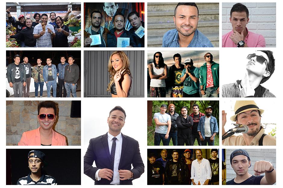 El sonido de estos grandes músicos se apoderó del año 2014. (Fotos: Soy502 y Redes Sociales, Diseño: Javier Marroquín) 