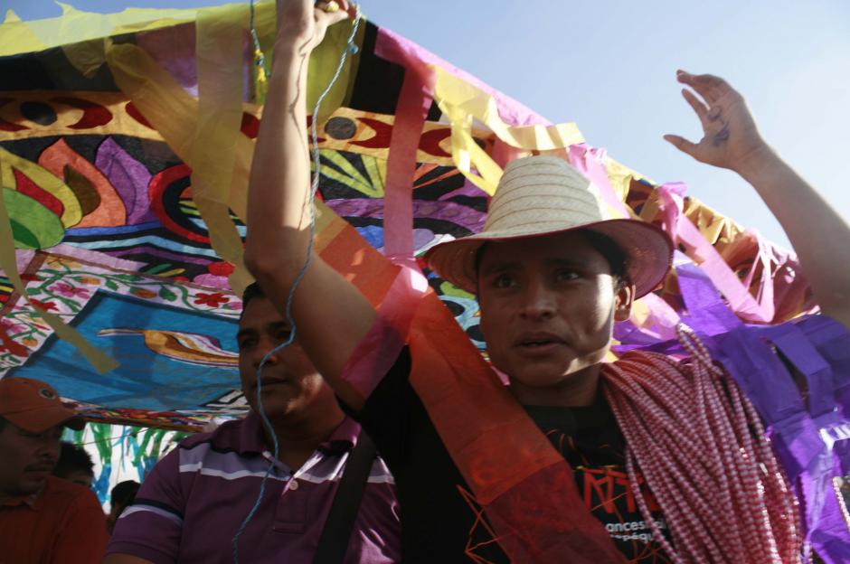 Erick Barrondo fue el invitado especial de la iniciativa 24-0, que busca cero muertes por violencia en 24 horas y promueve un ambiente de paz a los guatemaltecos. (Foto: Darío Chiquitó)