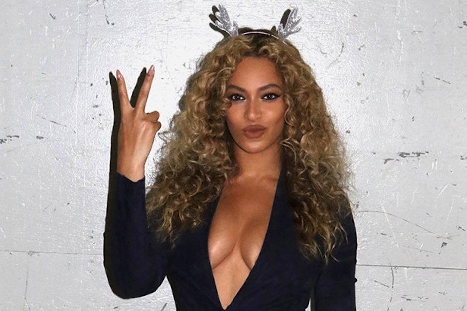 Beyonce anuncia su embarazo. (Foto: Celebuzz)