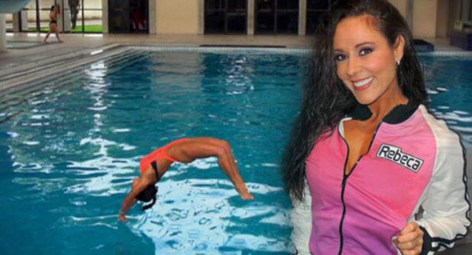 La deportista y conductora guatemalteca Rebeca Rubio es una de las finalista en el reality show, El Gran Chapuzón de la cadena televisiva mexicana, Televisa. (Foto: La Jugada)