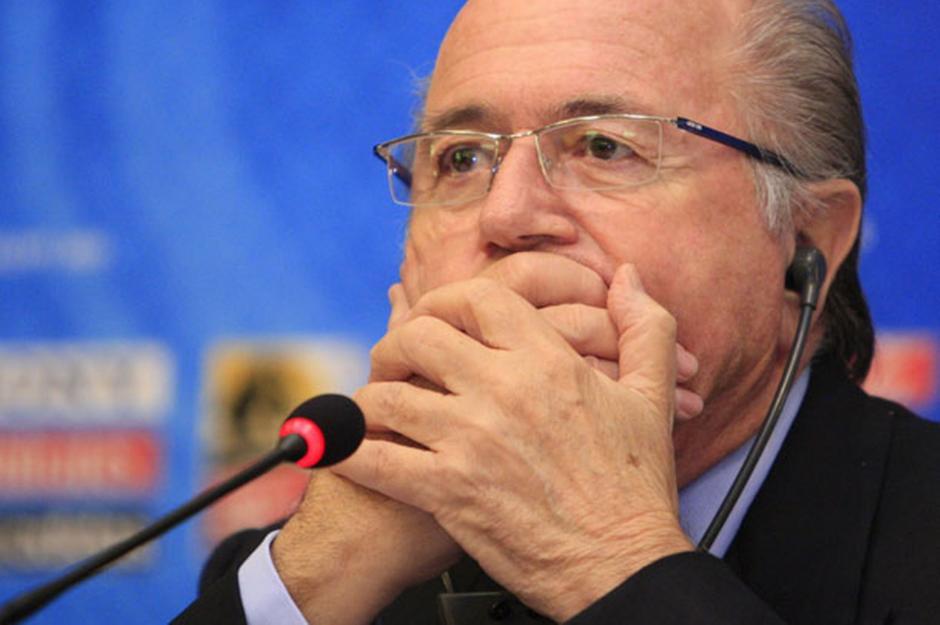 El suizo Joseph Blatter presenta su renuncia como presidente de FIFA. (Foto. FIFA)