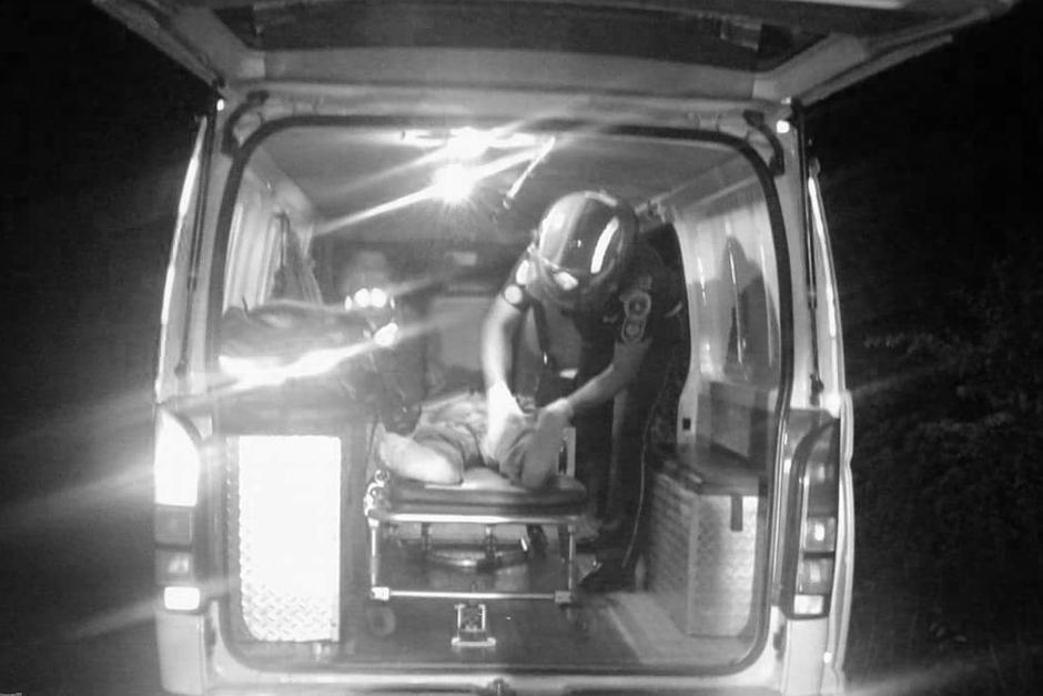 Bomberos Municipales Departamentales reportaron el asesinato del concejal Primero de la Municipalidad de las Cruces, Petén. (Foto: Bomberos)