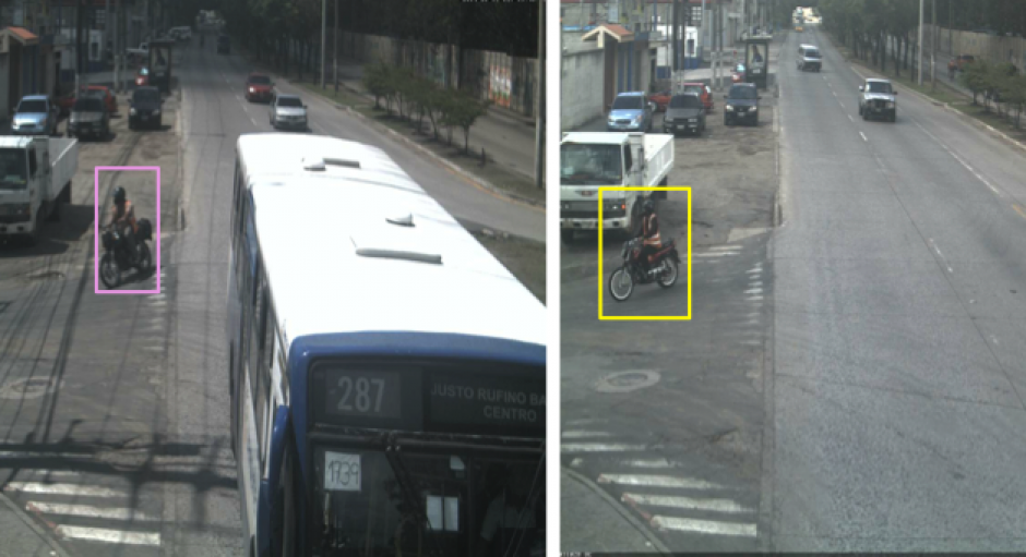 El Ministerio Público logró identificar a los responsables a través del seguimiento por medio de cámaras de videovigilancia. (Foto MP)