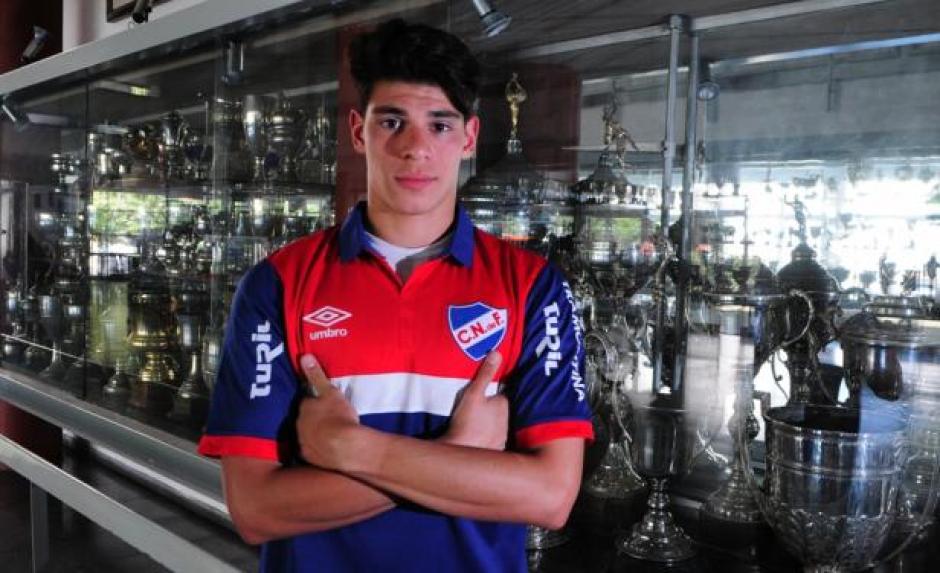 Guillermo Centurión, de 14 años, portero del equipo Nacional de Uruguay. (Foto: ovaciondigital.com.uy)