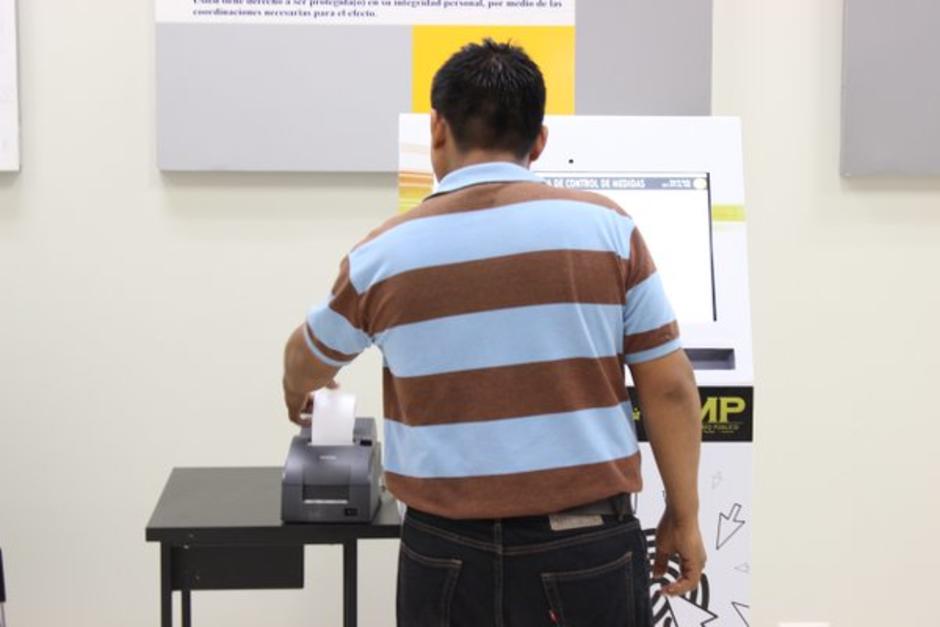 El control ya no se hará a través de una firma, sino con el registro de la huella dactilar. (Foto: MP)