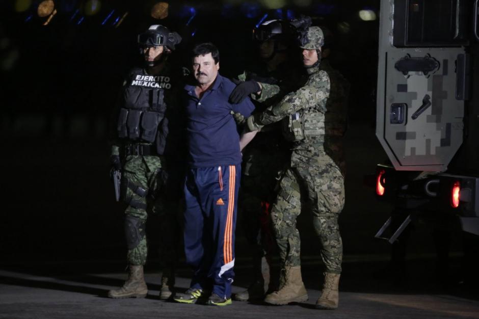 Joaquín Guzmán fue capturado el viernes pasado en México; está en proceso su extradición a Estados Unidos. (Foto: Agencia)