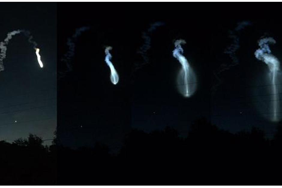Un fenómeno sorprendió a varias personas en Florida. (Foto:Twitter/@NASA_Caley)