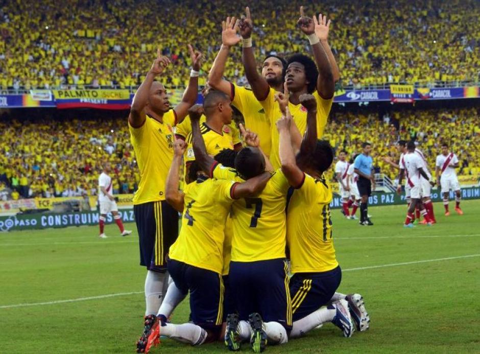 La selección colombiana de fútbol se ubica como la quinta mejor del mundo en el ranking de la Fifa. (Foto: AFP)