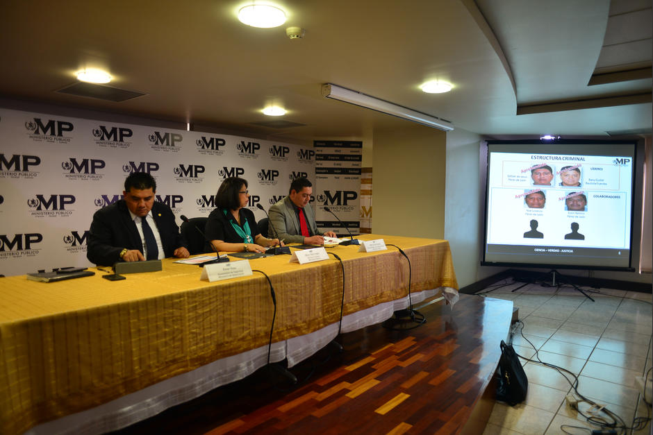 Conferencia sobre las capturas realizadas durante el operativo denominado #OperaciónTornado. (Imagen: Archivo/Soy502)