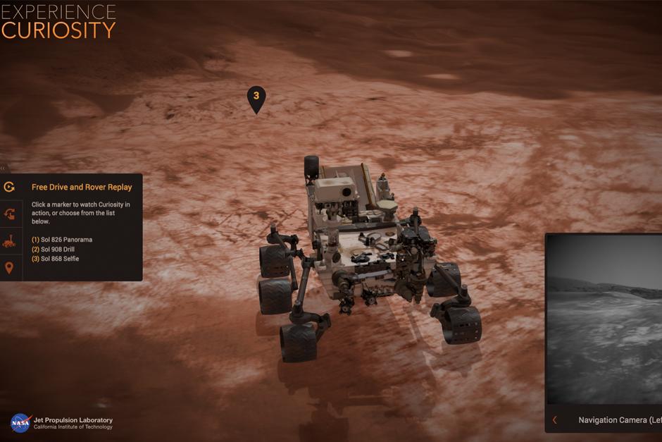 Conoce el planeta Marte con las aplicaciones de la NASA. (Imagen: NASA)