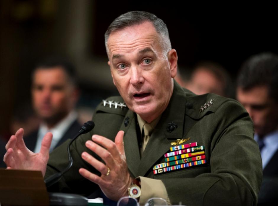 El general Joseph Dunford, quien comandó la misión de la OTAN en Afganistán en la recta final del proceso de transición y retirada. (Foto: Internet) 