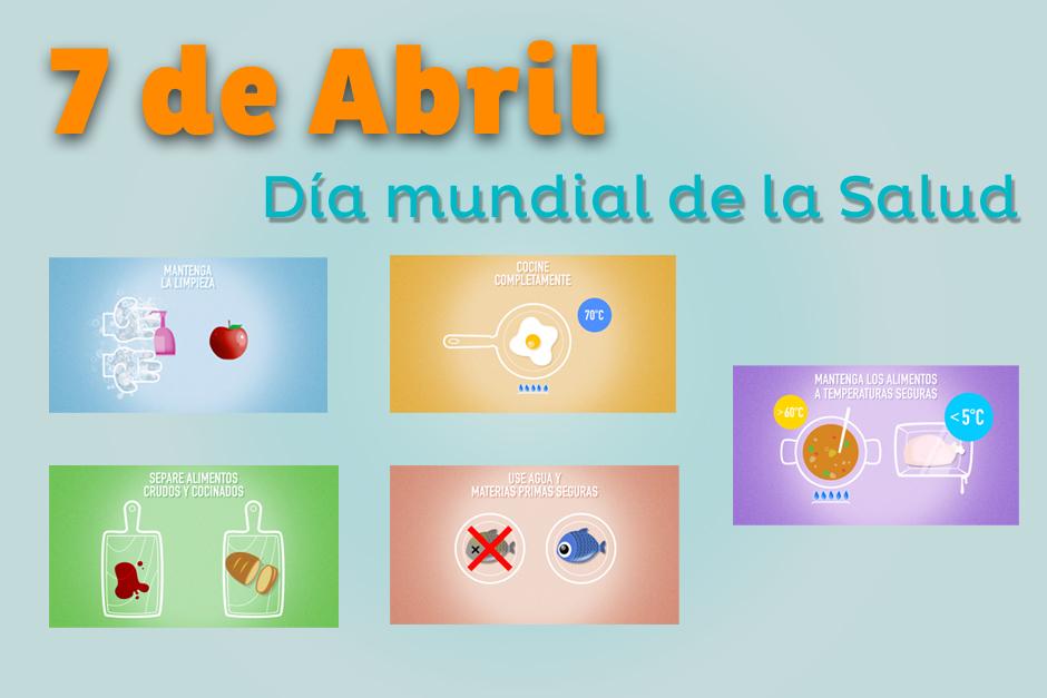 7 de abril, Día Mundial de la Salud 2015: Inocuidad de los alimentos.