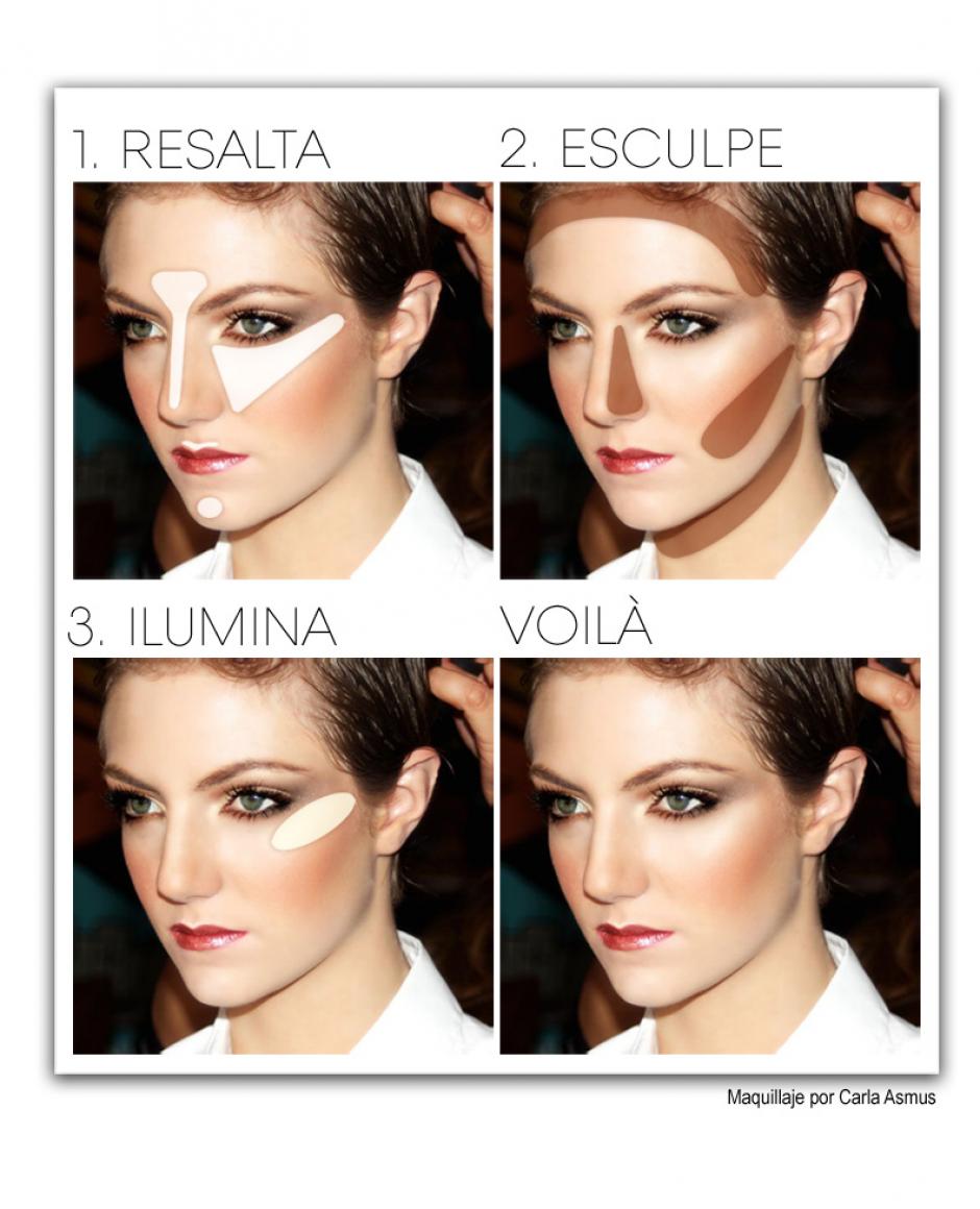 Con luces y sombras puede sacar partido a tus mejores rasgos. Aprende cómo puedes esculpir tu rostro con luces y sombras.