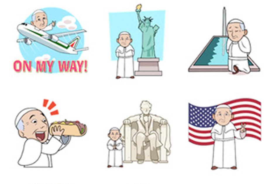 Puedes descargar gratis los "emojis" del papa Francisco en honor a su visita a Estados Unidos. (Foto: App Store)