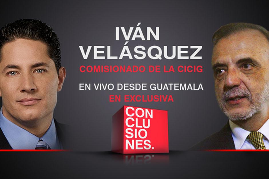 El comisionado de la CICIG, Iván Velásquez, será entrevistado esta noche por Fernando del Rincón, de la cadena de noticias CNN en Español. (Foto: Twitter)