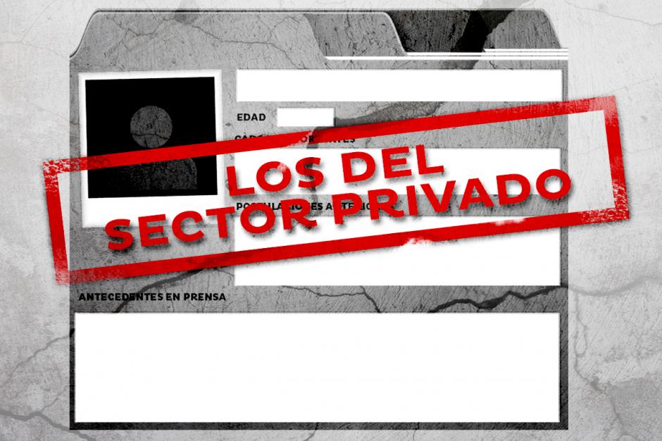 Estos son los candidatos que se han trabajado para el sector privado. (Imagen: Javier Marroquín/Soy502) 