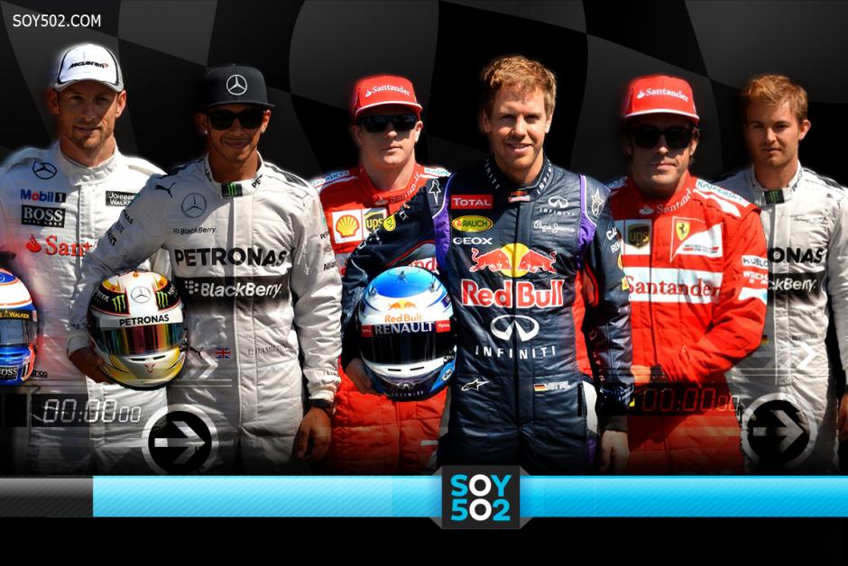 La temporada 2014 de la Fórmula Uno comienza el domingo con el Gran Premio de Australia. (Ilustración: Javier Marroquín/Soy502)