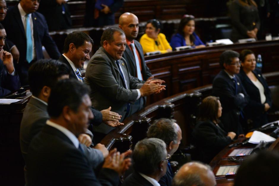 El FCN tuvo su primer triunfo en el hemiciclo para avalar que siga el transfuguismo. (Foto: Wilder López/Soy502)