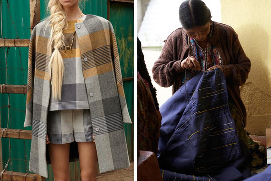 Proenza Schouler, una marca de ropa de origen australiano, promueve su nueva línea de verano e invierno inspirada en los tejidos guatemaltecos (Foto: The New York Times)