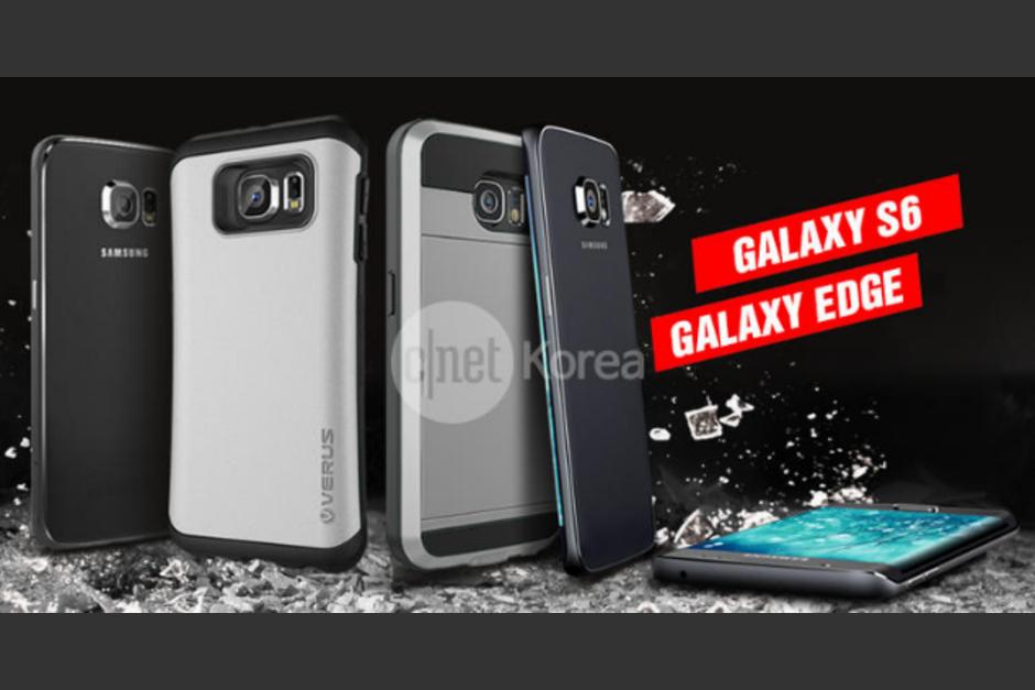 El portal coreano CNET ha subido una imagen que permite ver los nuevos dispositivos Galaxy S6 y Galaxy Edge. 