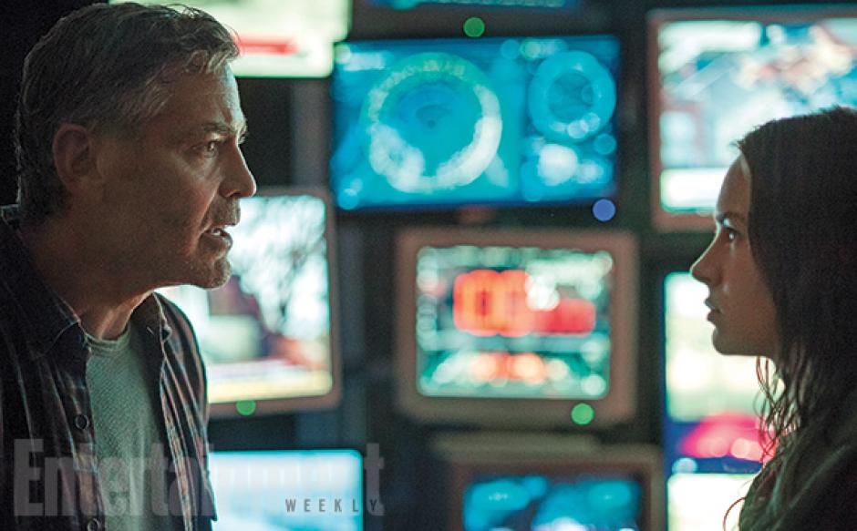 George Clooney es uno de los protagonistas de la nueva película de Disney, Tomorrowland. (Foto: Entertainmet Weekly) 