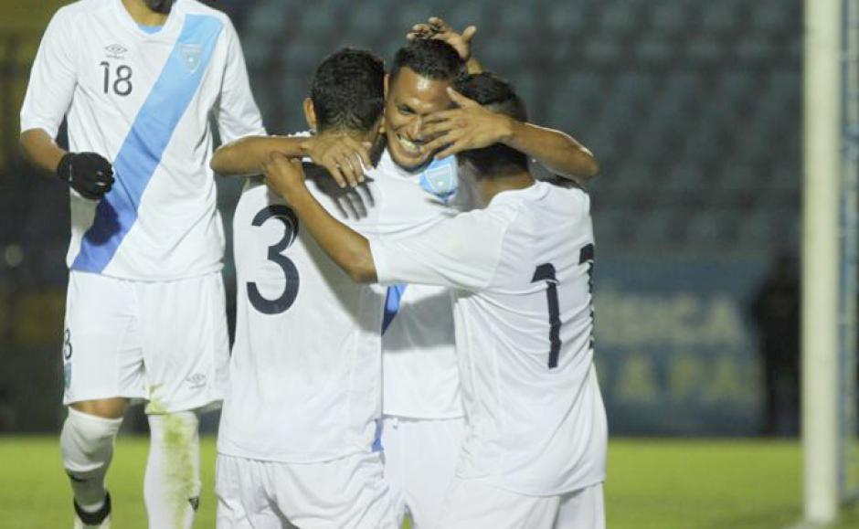 El nuevo delantero crema, Gerson Tinoco, anotó el gol de Guatemala. (Foto: Archivo)