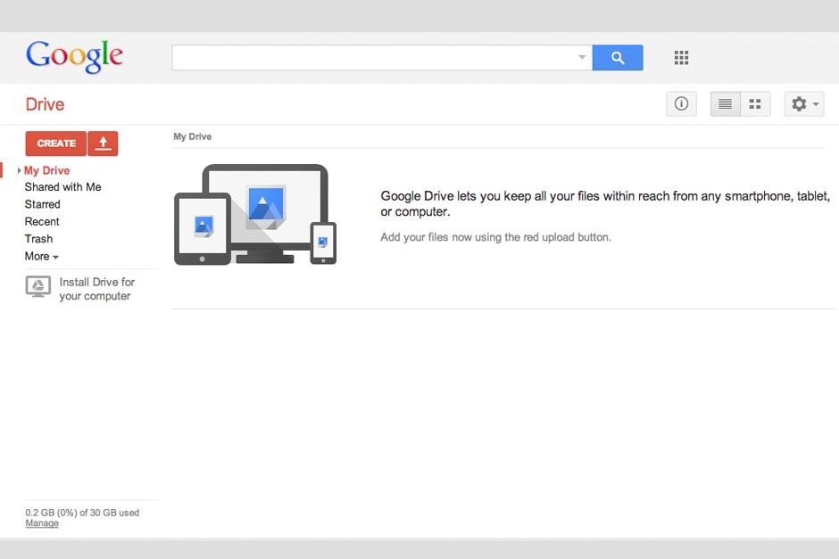 Google Drive es el servicio de almacenamiento en la nube de Google. 