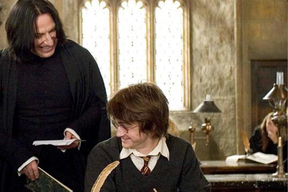 El actor que interpretó a 'Harry Potter' reconoció a Rickman como uno de sus maestros de actuación.