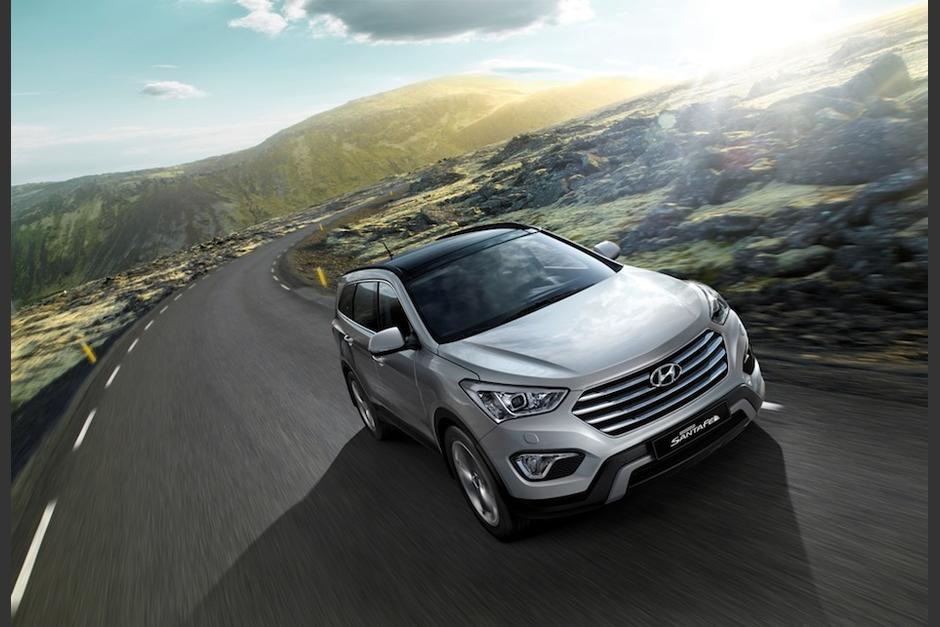 La grand Santa Fe de Hyundai llega a Guatemala. (Foto: Hyundai Guatemala oficial) 